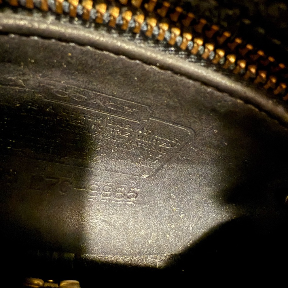 Coach Black Legacy small flap - Picture 4 of 12